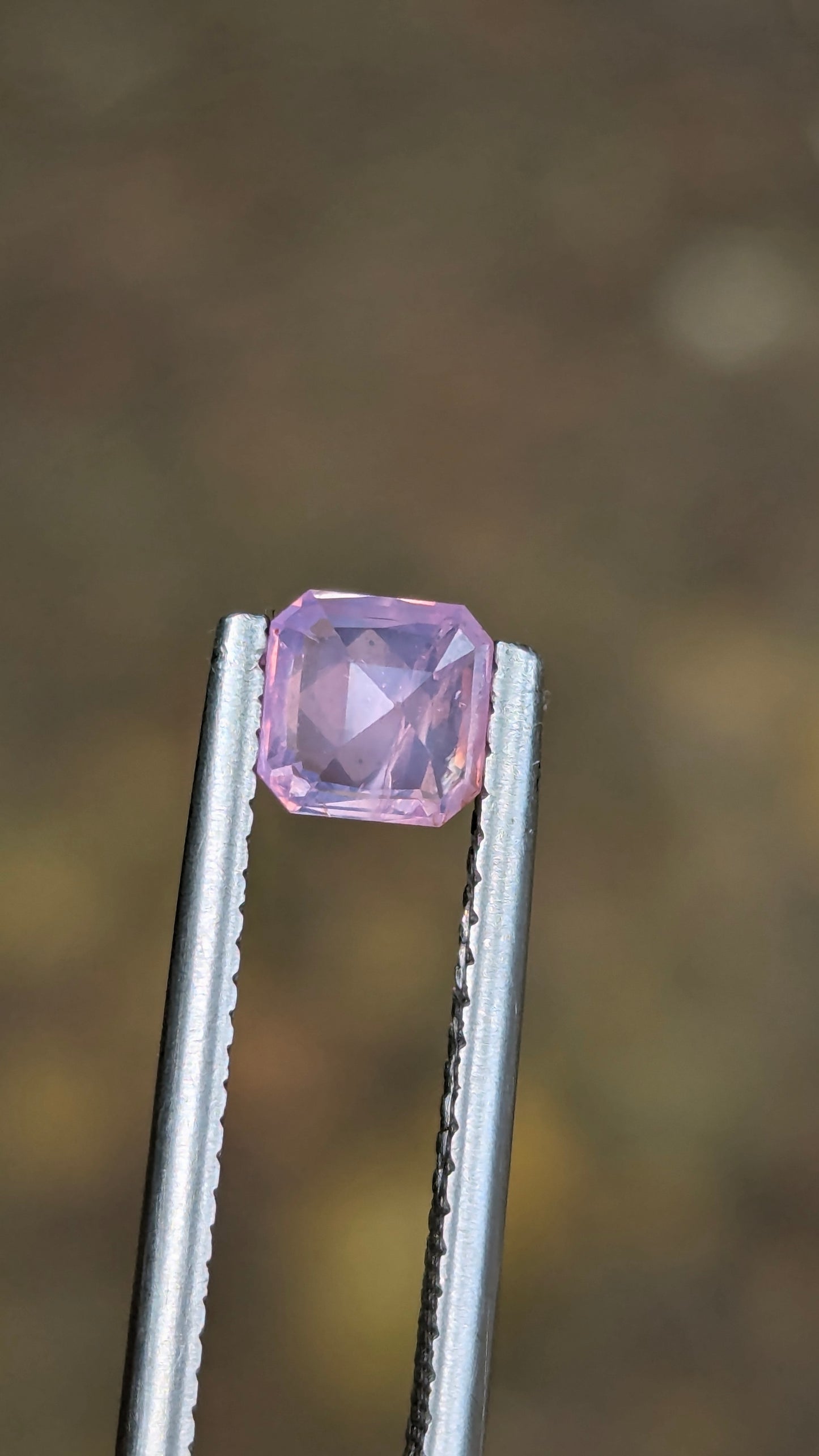 Natural Unheated Pink Sapphire 0.77 Ct | Asscher Cut | Sri Lanka