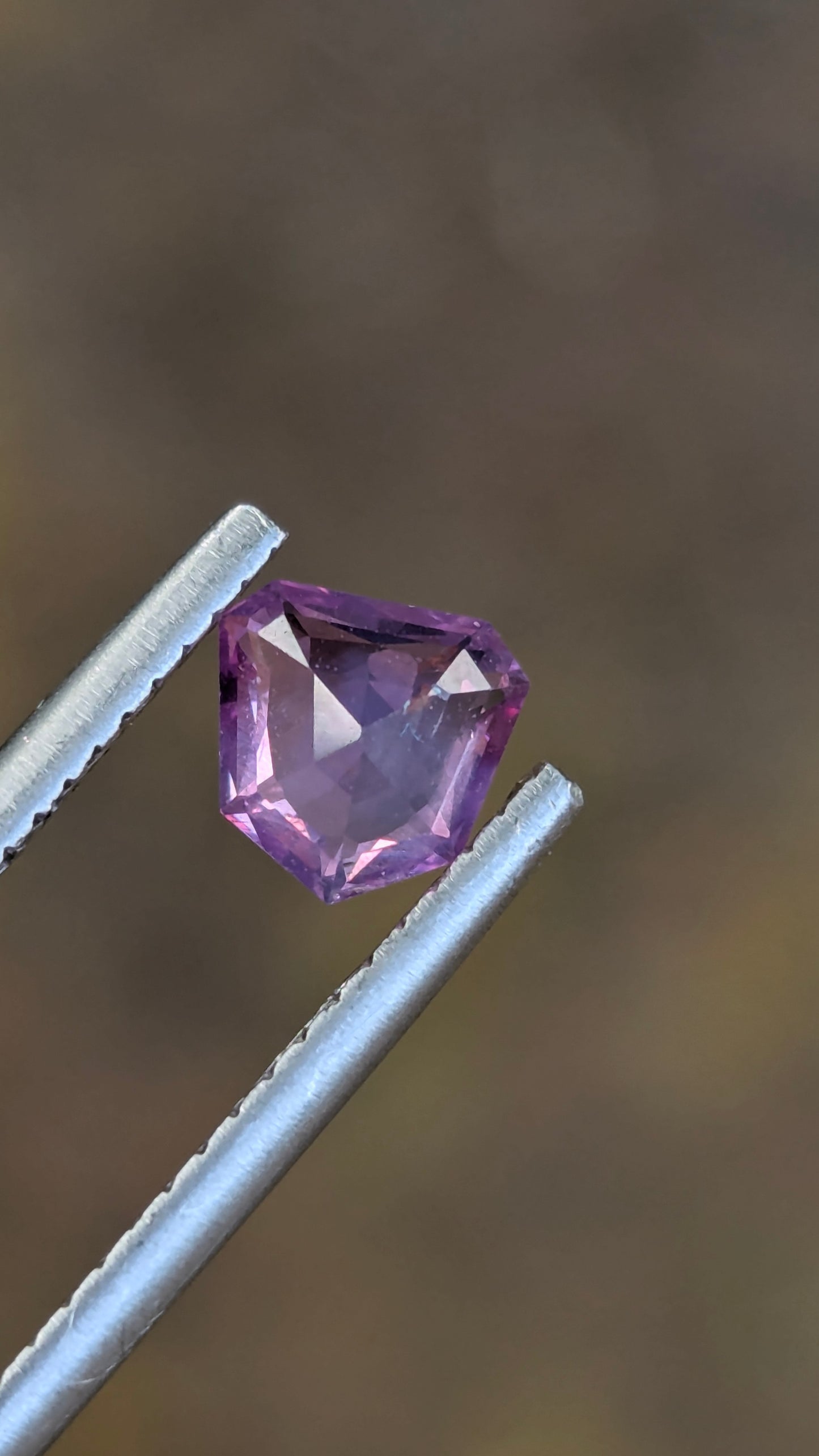 Natural Unheated Bi-Colour Sapphire 0.70 Ct | Fancy Pentagon Cut | Ceylon Gemstone