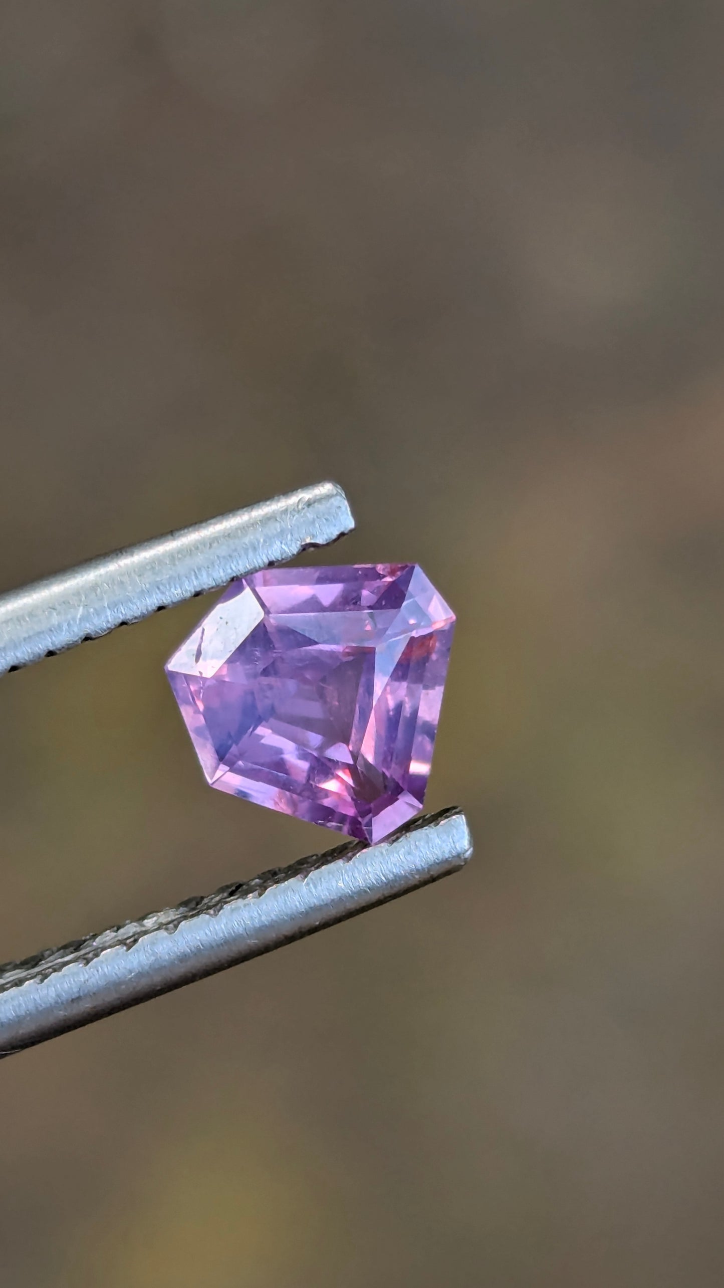 Natural Unheated Bi-Colour Sapphire 0.70 Ct | Fancy Pentagon Cut | Ceylon Gemstone