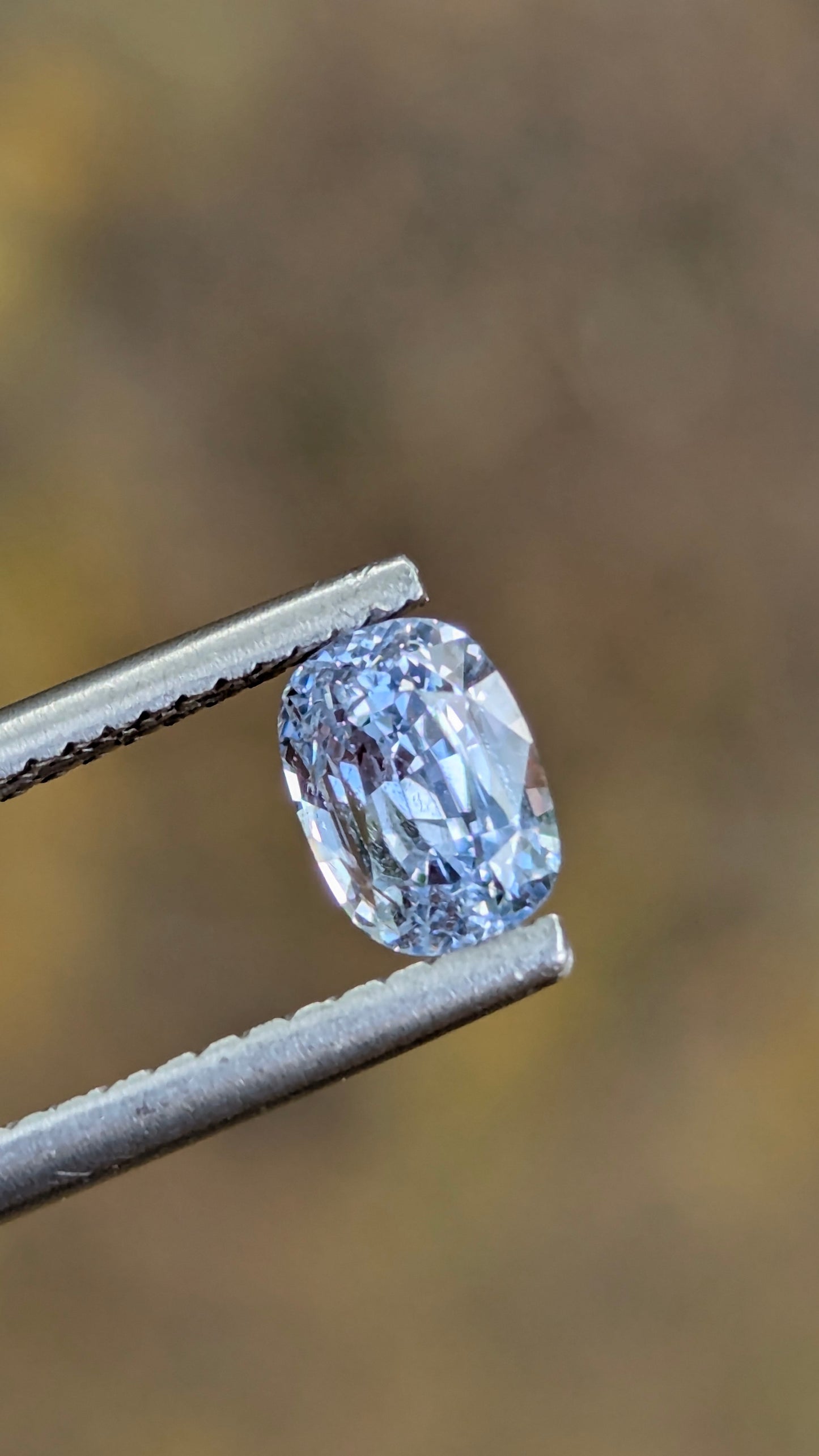Natural White Sapphire 1.19 Ct | Oval Cut | VVS | Ceylon Gemstone