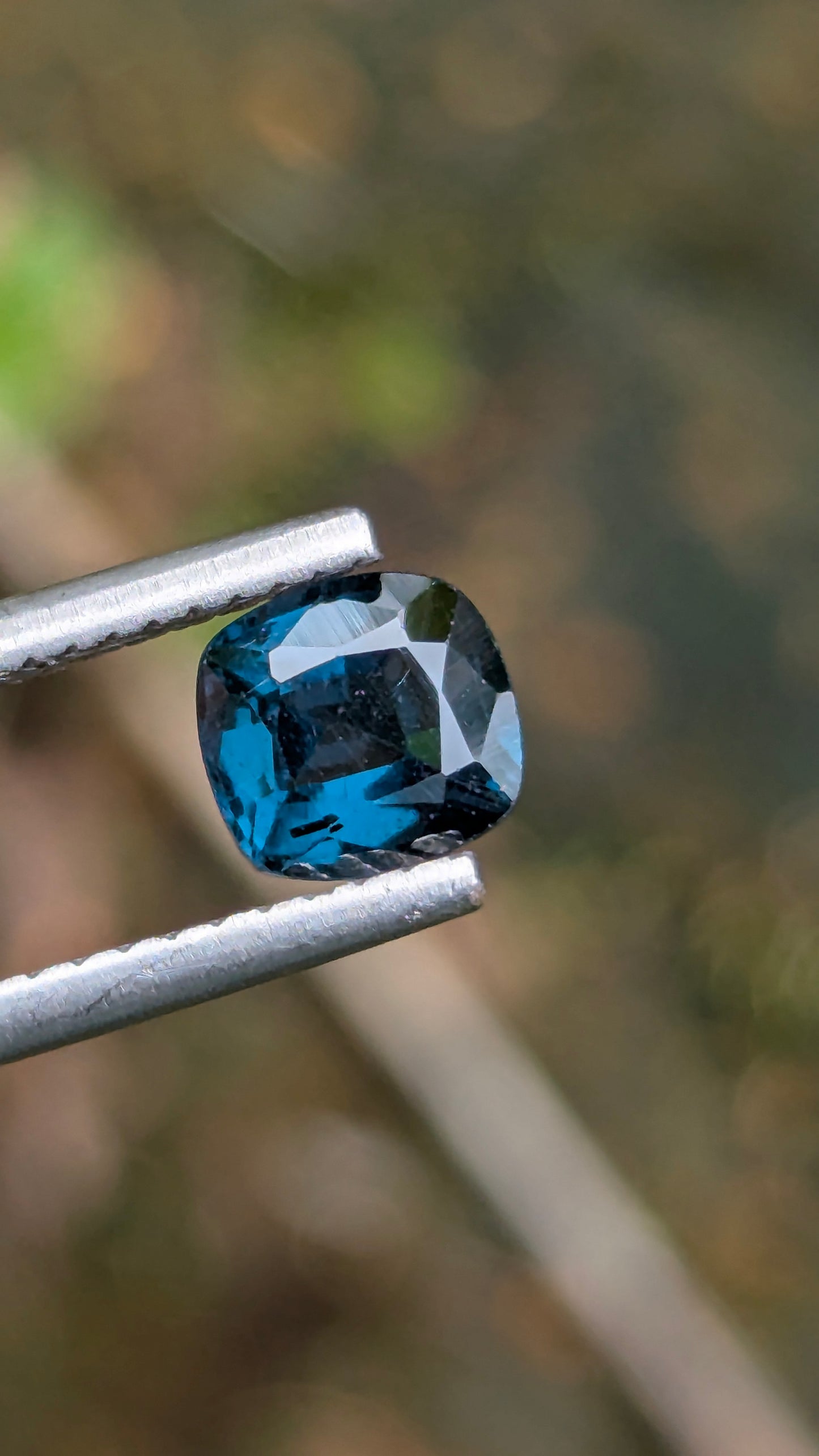 Natural Blue Spinel 0.90 Ct | Modified Cushion | Unheated | Sri Lanka
