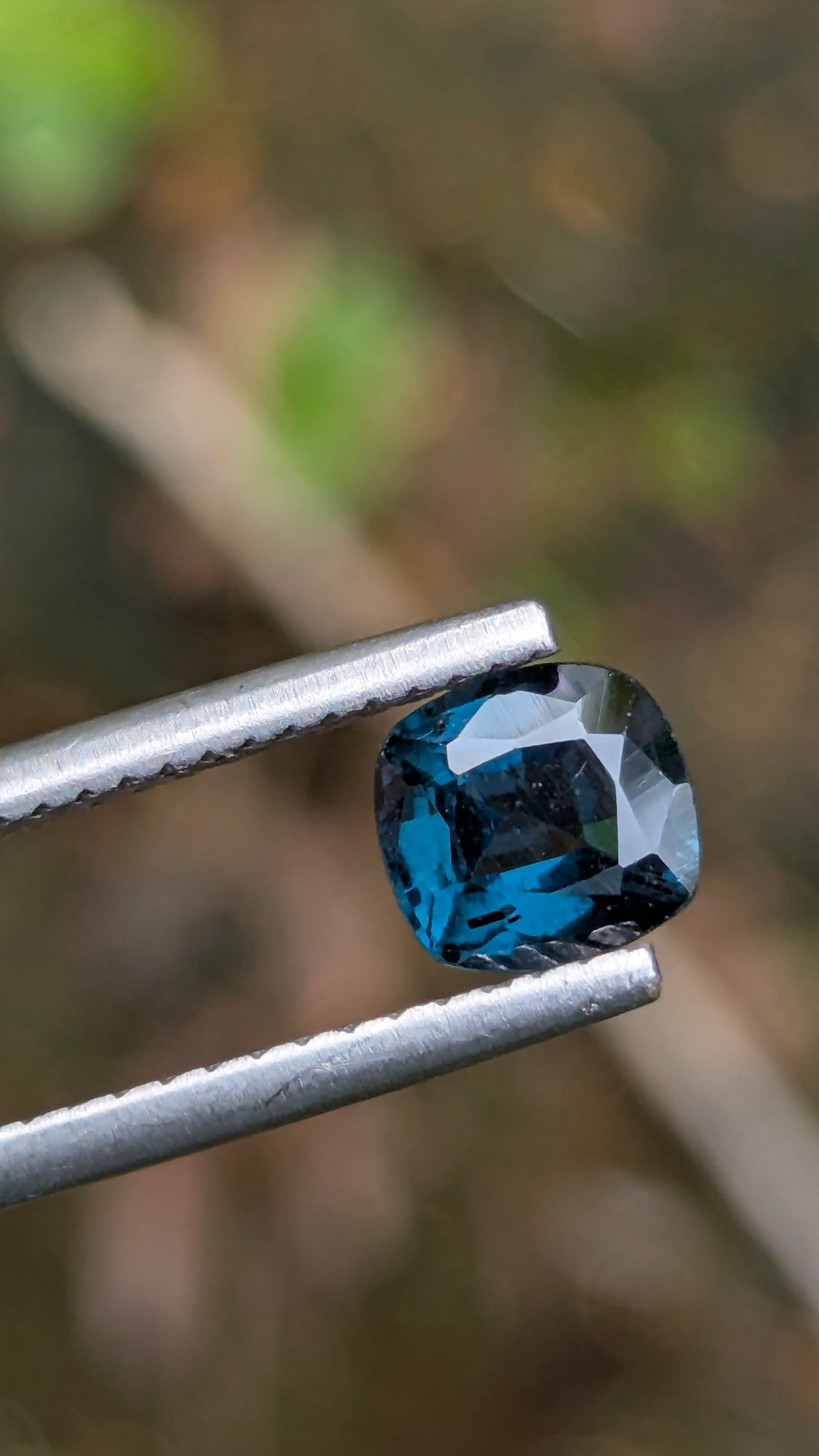 Natural Blue Spinel 0.90 Ct | Modified Cushion | Unheated | Sri Lanka