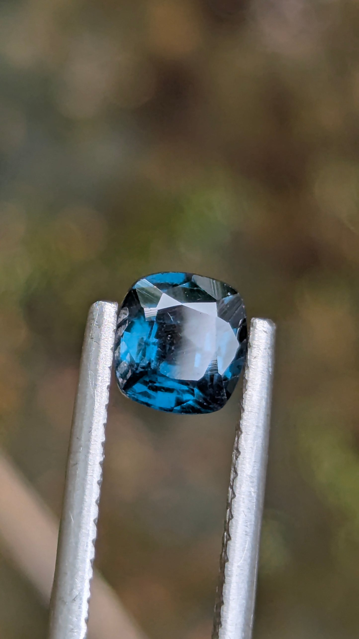 Natural Blue Spinel 0.90 Ct | Modified Cushion | Unheated | Sri Lanka