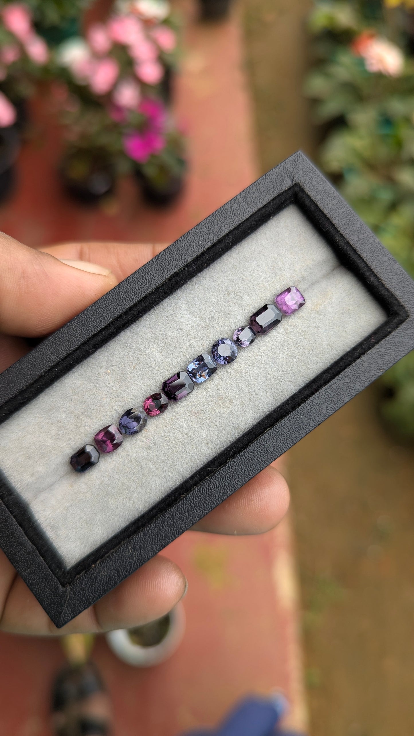 Natural Multi Color Spinel Parcel 8.60 Ct 10 Pieces Unheated Untreated Sri Lanka Loose Gemstones