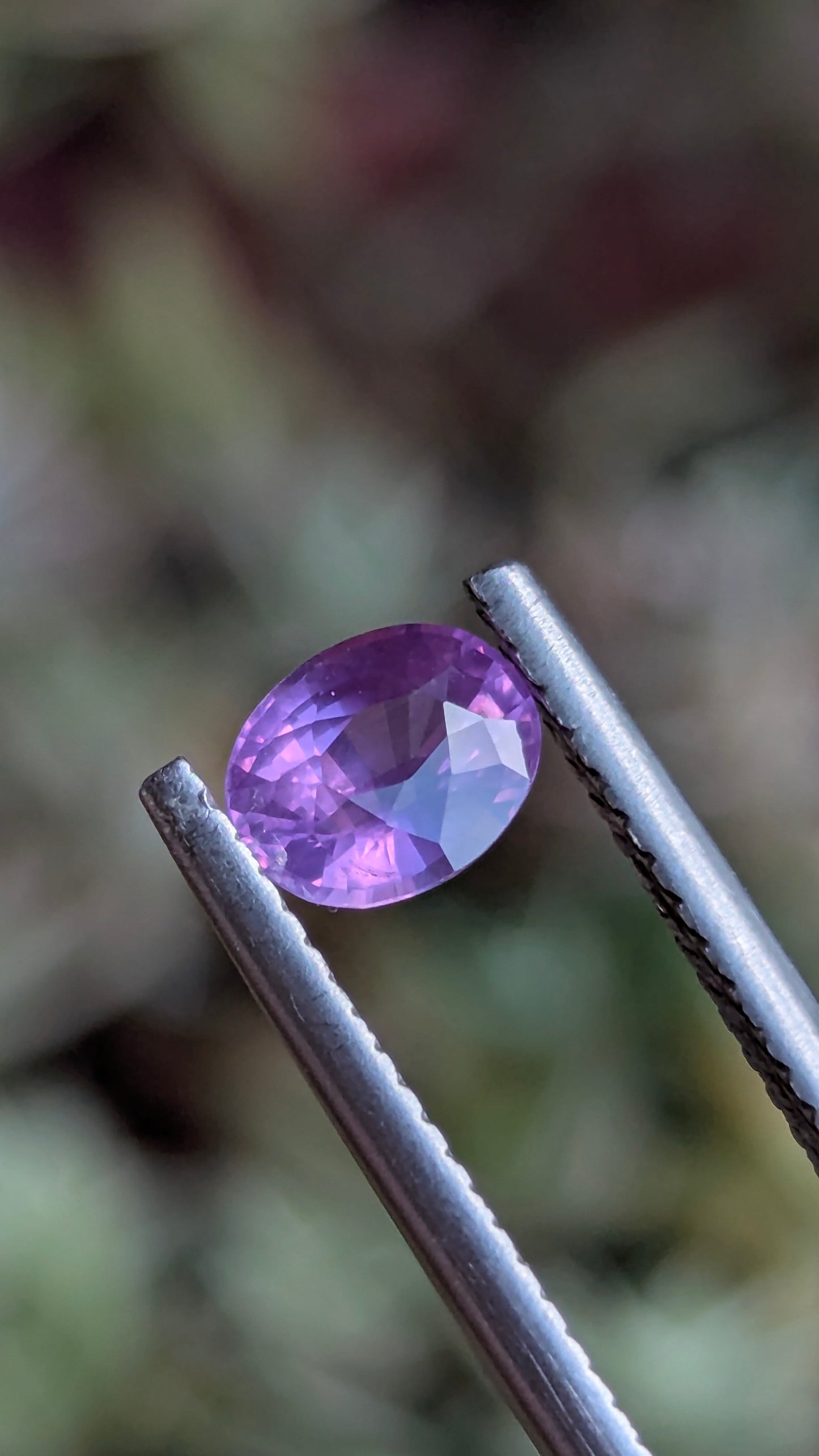Natural Purple Sapphire 0.90 Ct | Unheated Ceylon Sapphire | GRC-SAP-092
