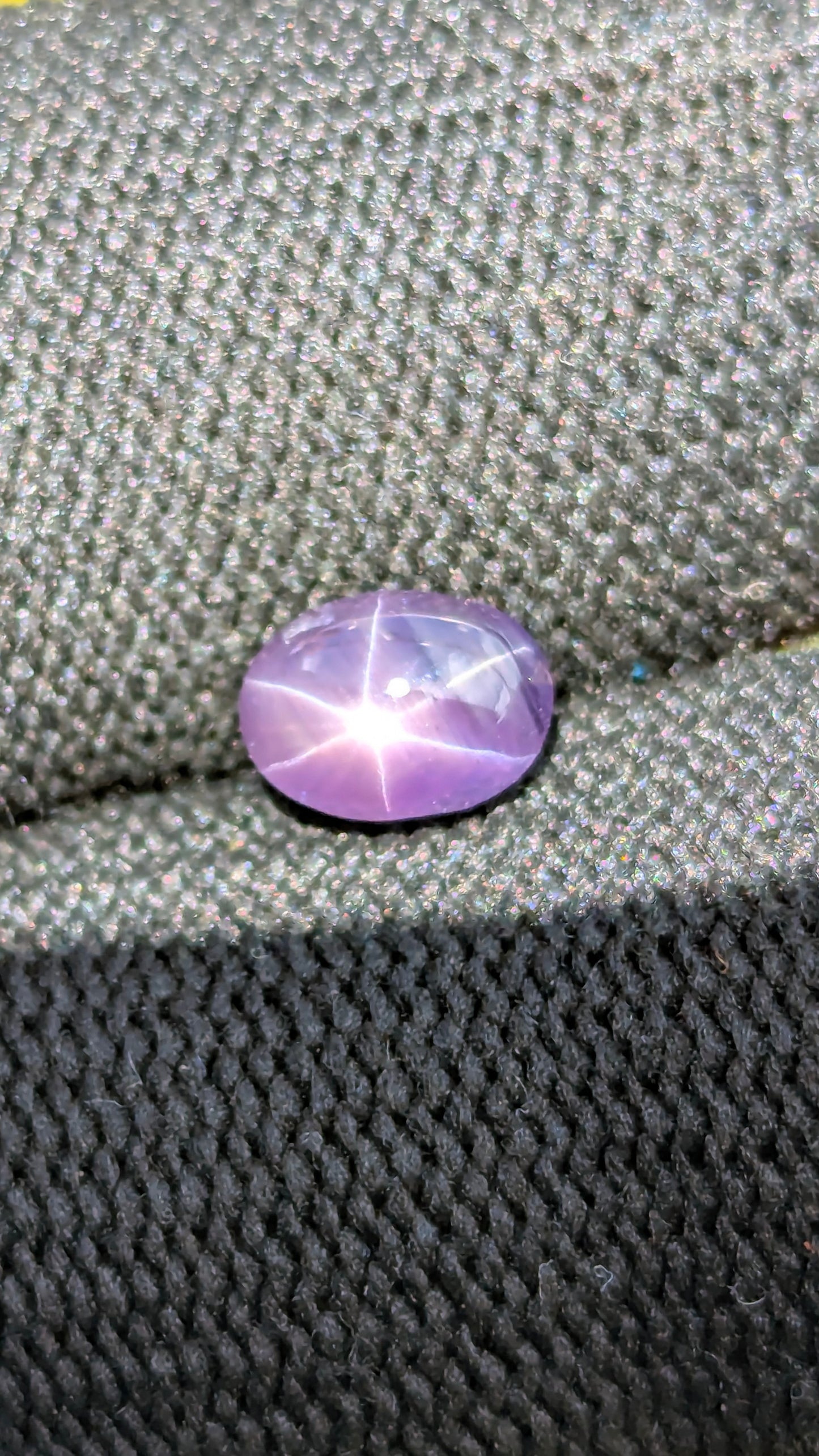 Natural Purple Star Sapphire 2.46 Ct