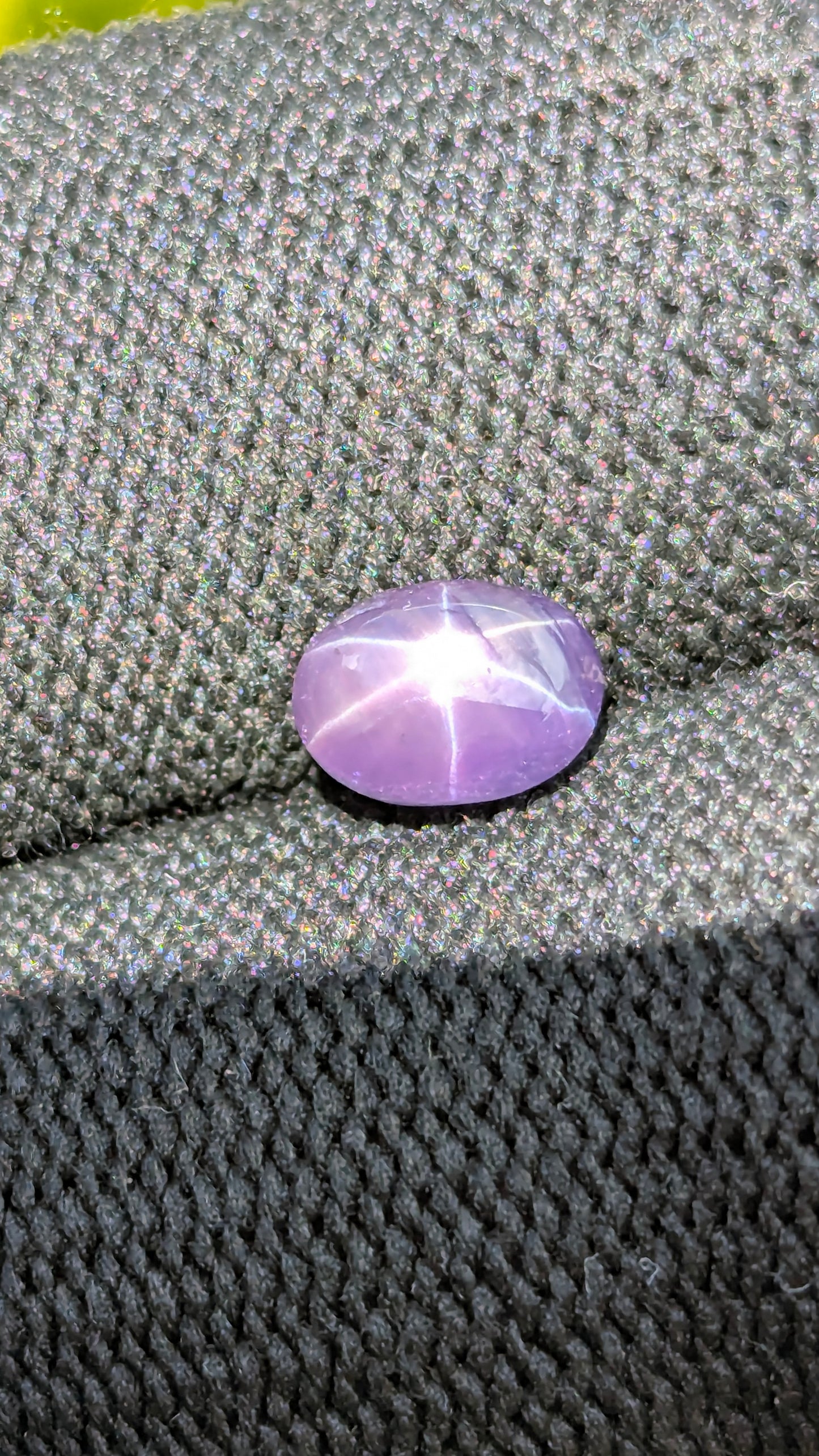 Natural Purple Star Sapphire 2.46 Ct