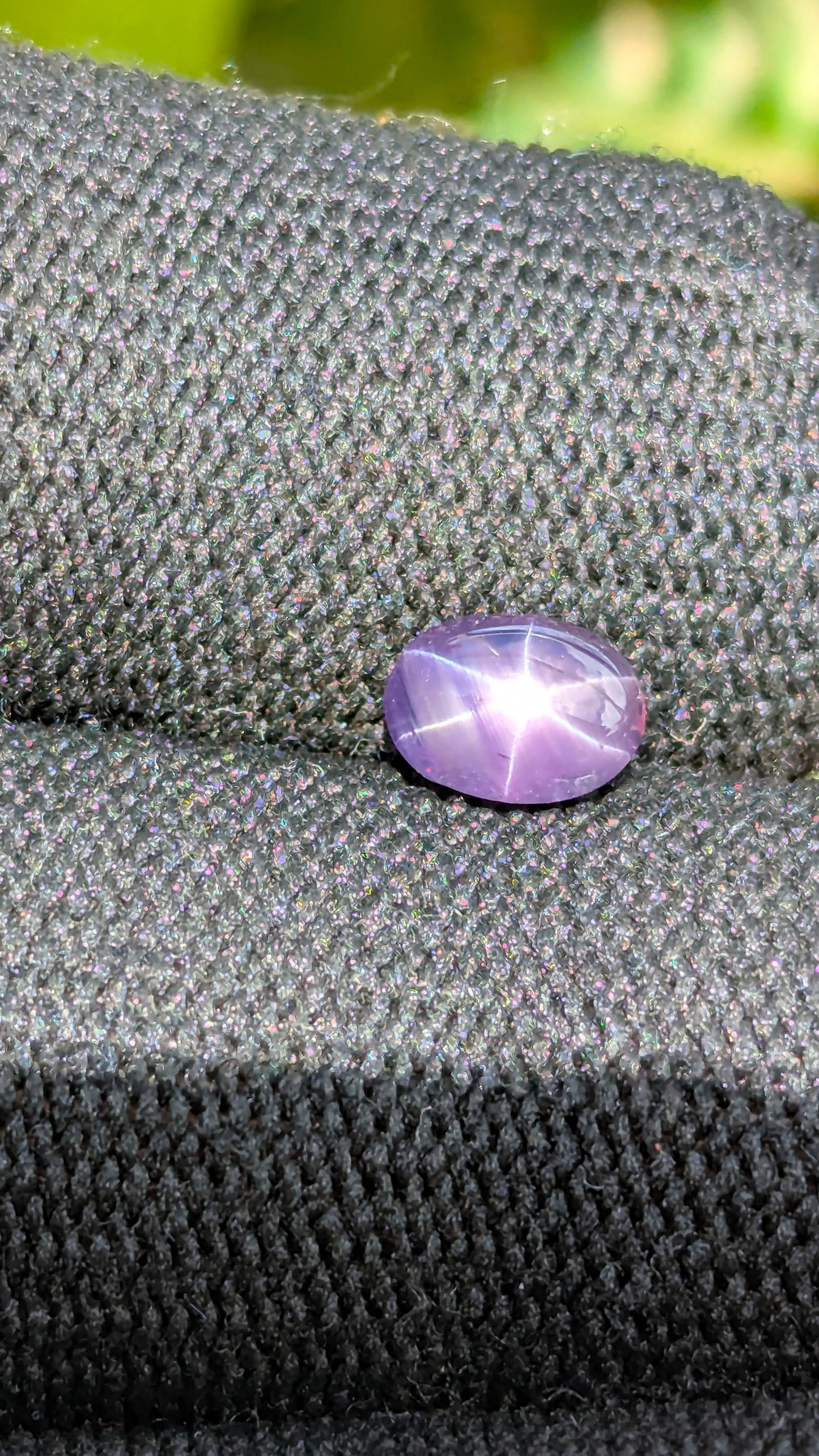 Natural Purple Star Sapphire 2.46 Ct