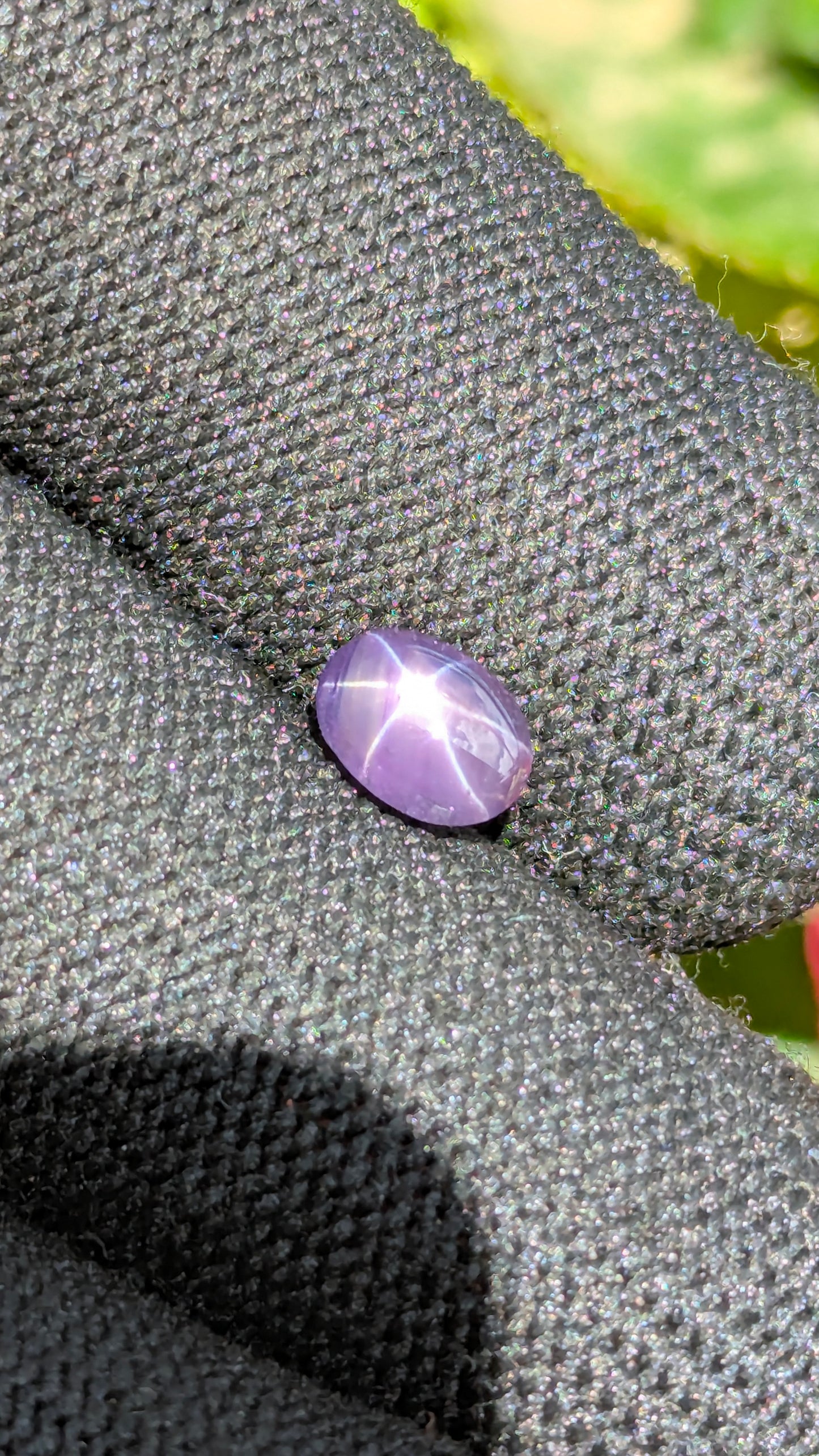 Natural Purple Star Sapphire 2.46 Ct