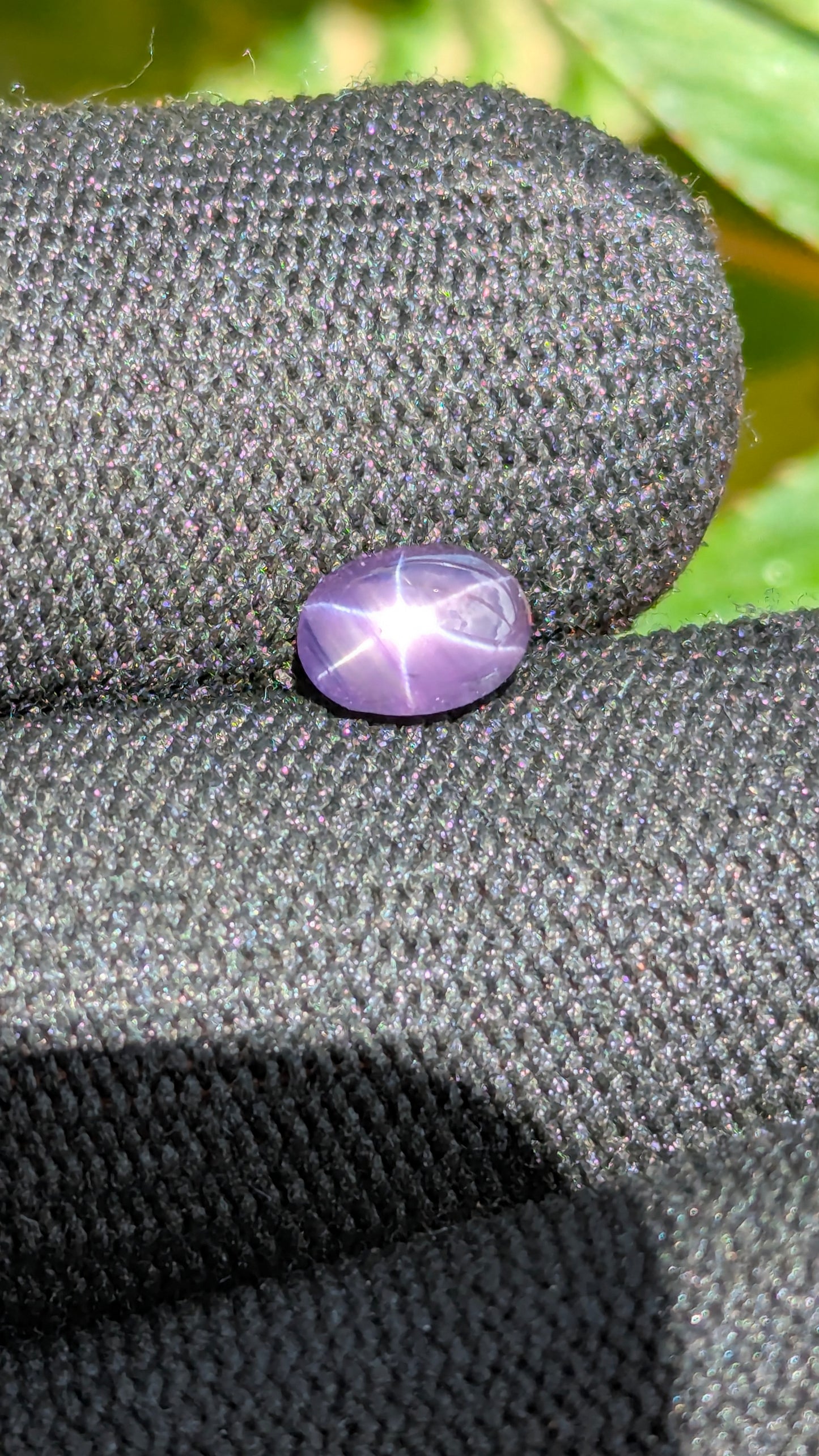 Natural Purple Star Sapphire 2.46 Ct