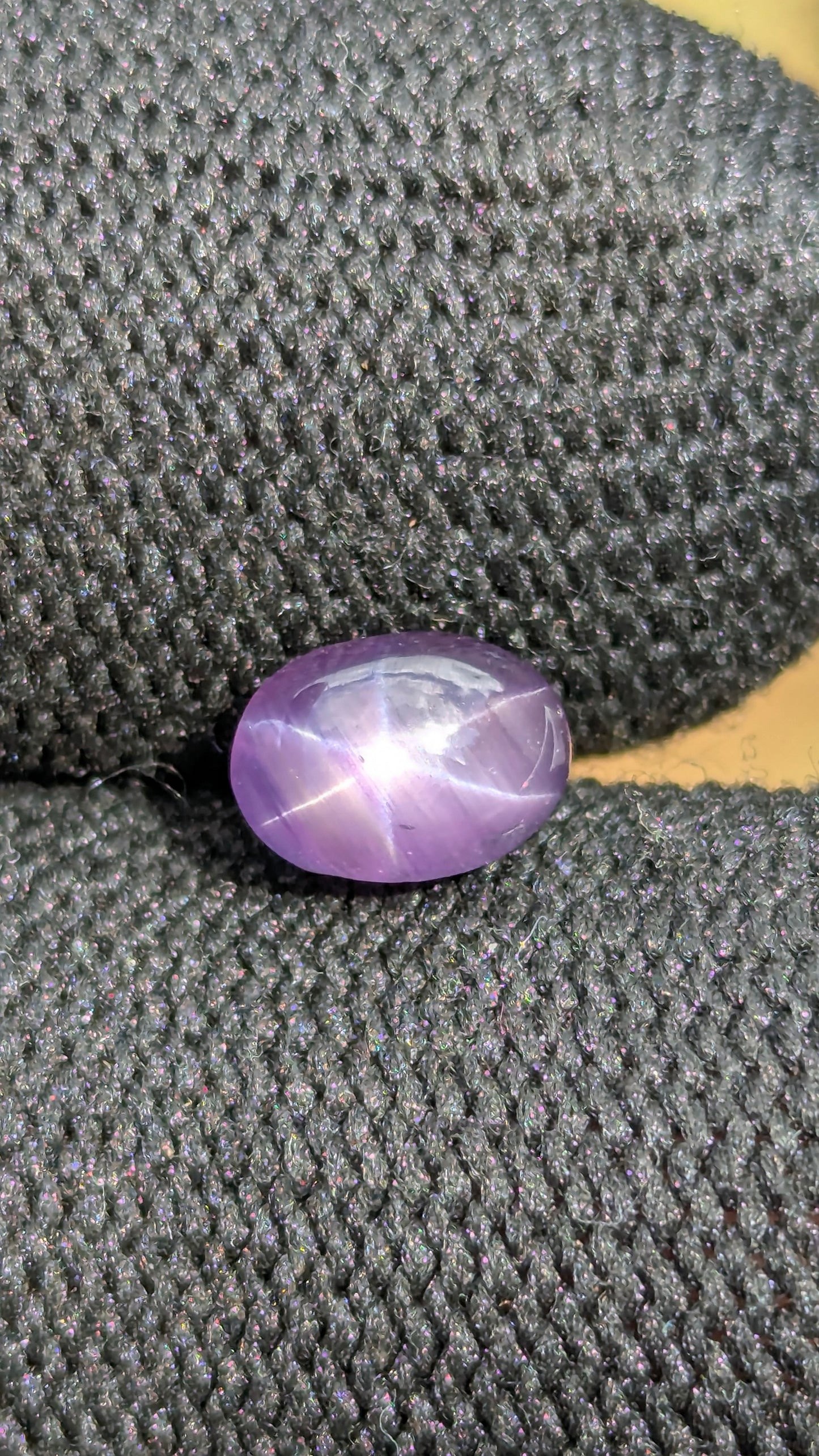 Natural Purple Star Sapphire 2.46 Ct