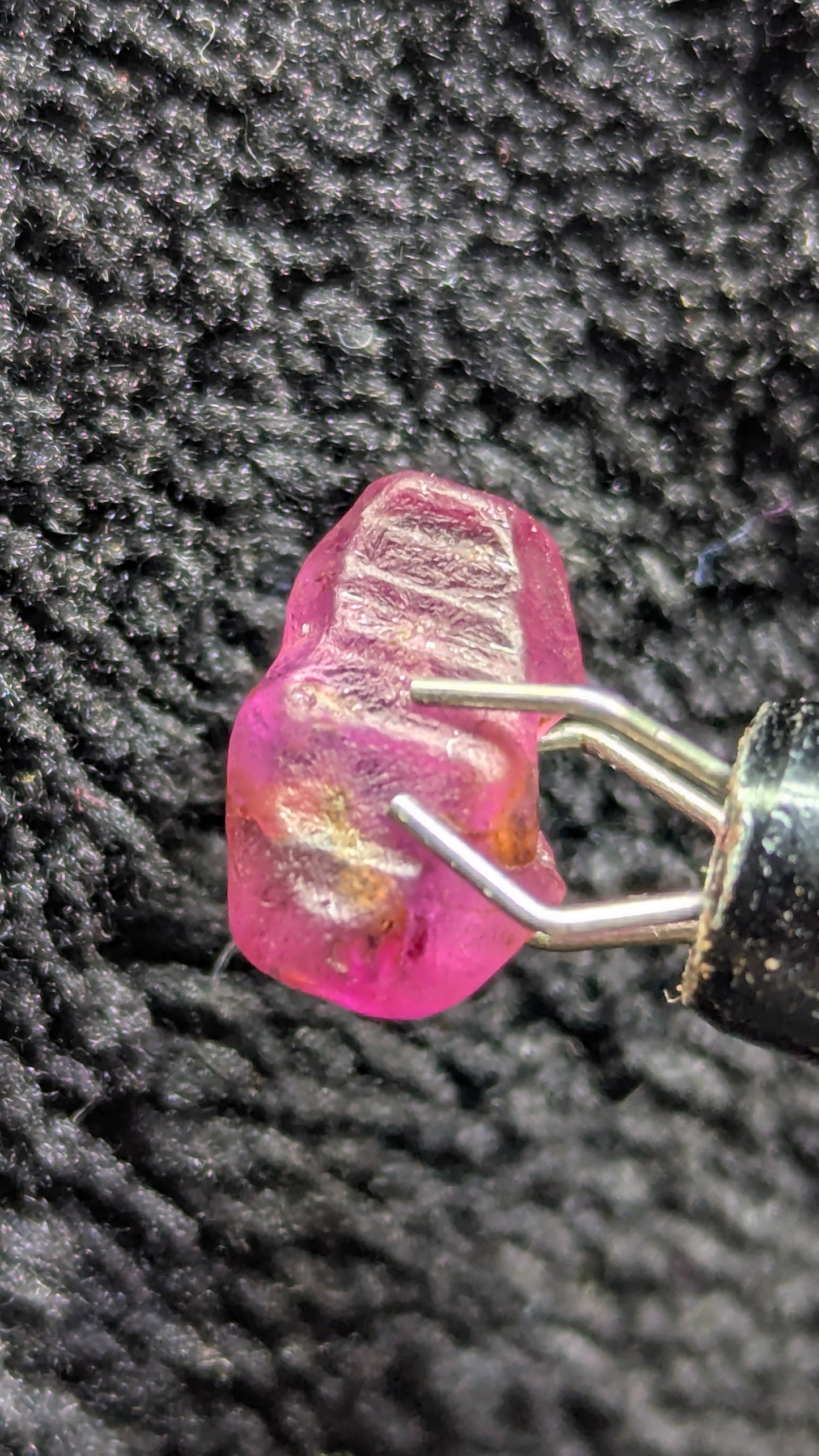 Natural Pink Sapphire Crystal – 2.32 ct Unheated Ceylon Crystal from Rakwana Mine